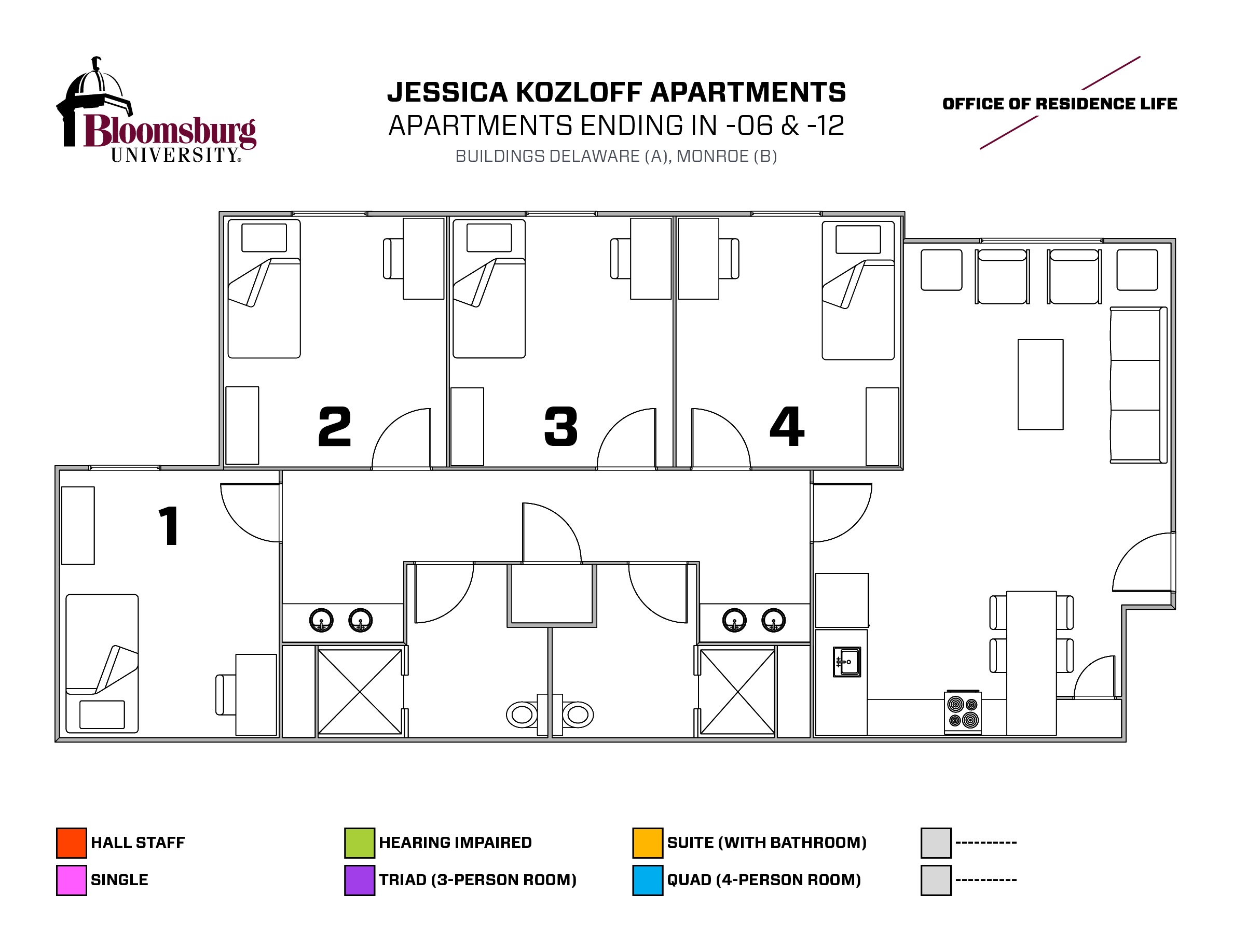 Residence Life Bloomsburg University