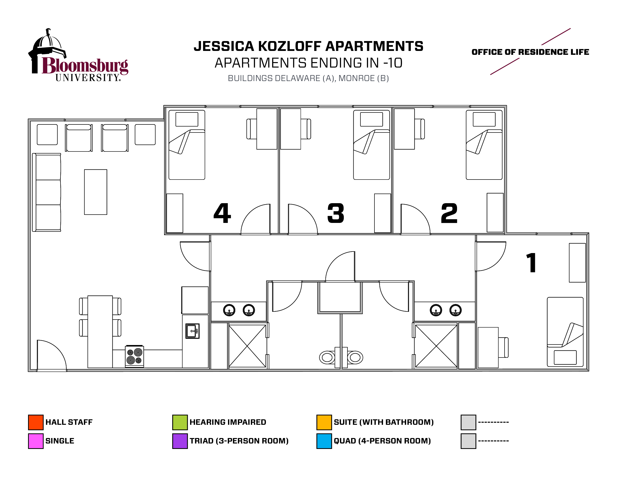 Residence Life Bloomsburg University