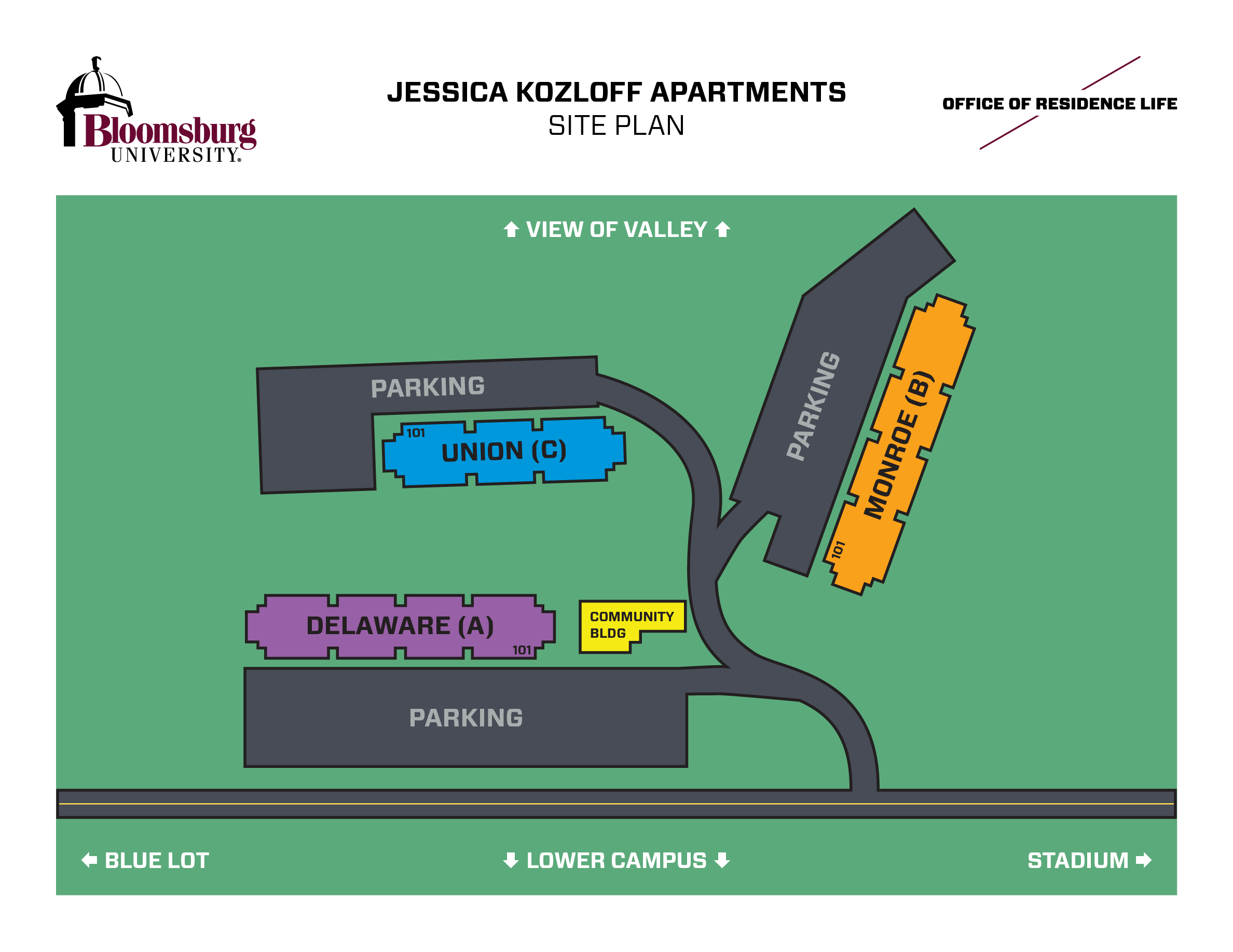 Residence Life Bloomsburg University