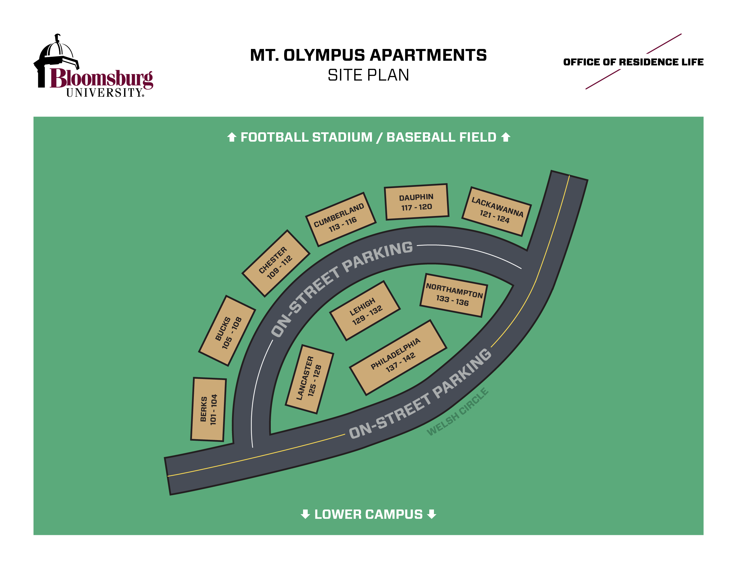 Residence Life Bloomsburg University